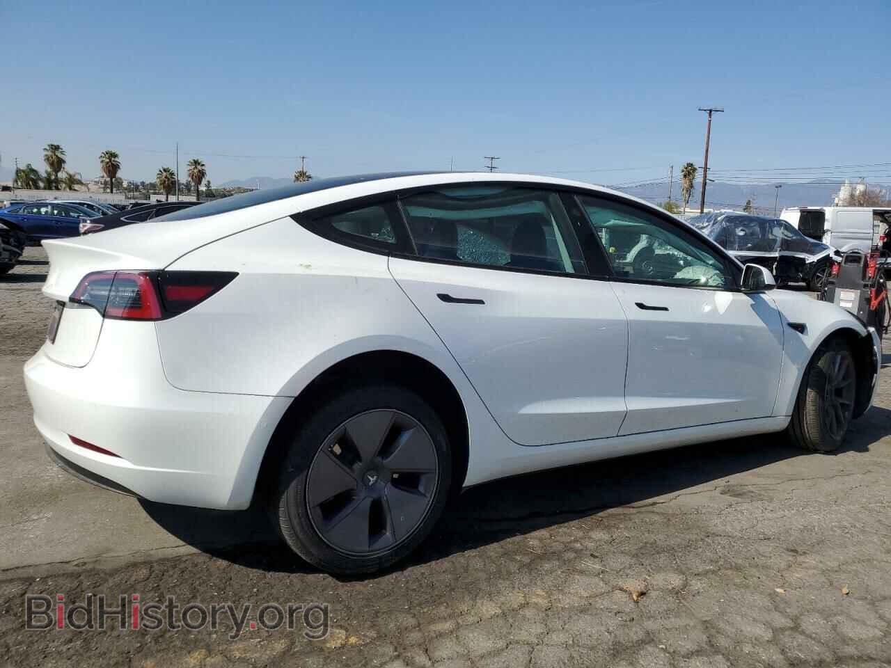 2022 TESLA MODEL 3 - VIN: 5YJ3E1EB3NF360497 - Фото 3
