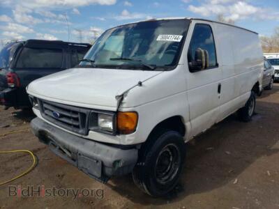 2007 Ford ALL MODELS E250 Van, белый — VIN 1FTNE24L57DA70832, Copart