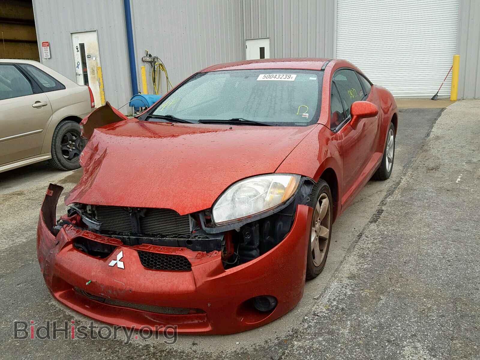 2008 MITSUBISHI ECLIPSE - VIN: 4A3AK24F48E041624 - Фото 2