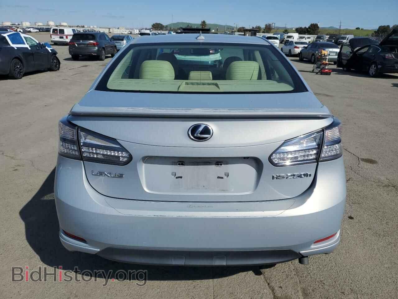 2010 LEXUS HS - VIN: JTHBB1BA0A2020543 - Фото 6