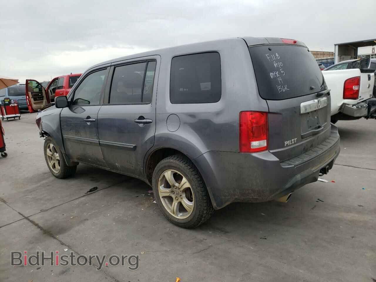2014 HONDA PILOT - VIN: 5FNYF3H55EB004444 - Фото 2