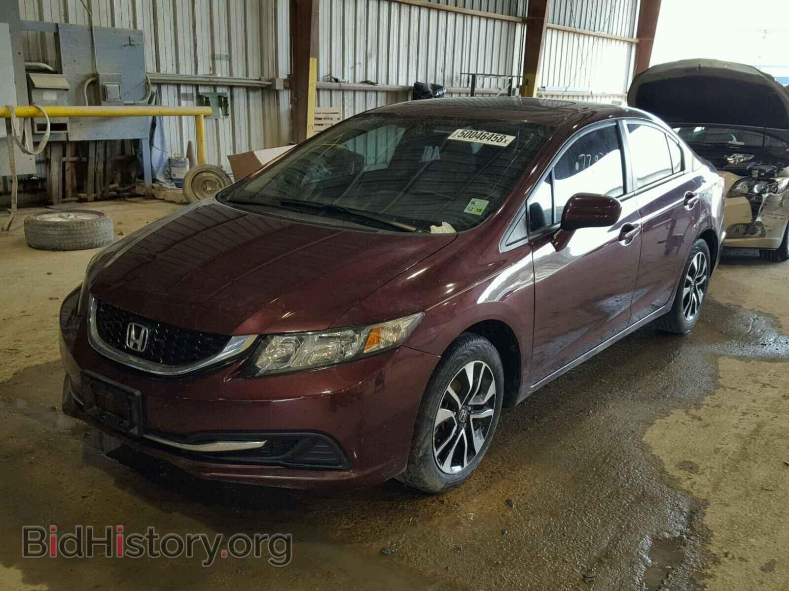 2014 HONDA CIVIC - VIN: 19XFB2F82EE067176 - Фото 2