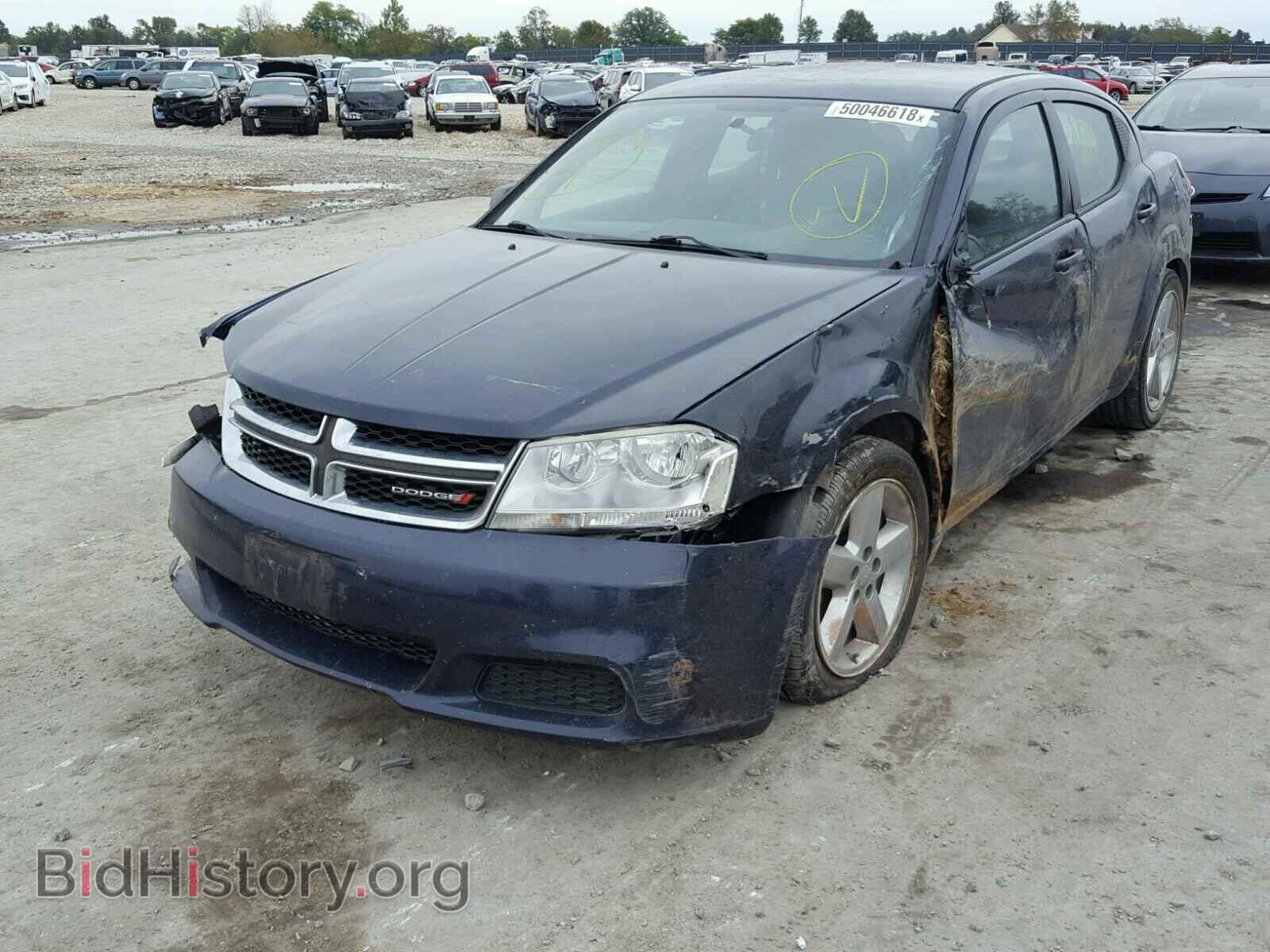 2013 DODGE AVENGER - VIN: 1C3CDZAB1DN687850 - Фото 2
