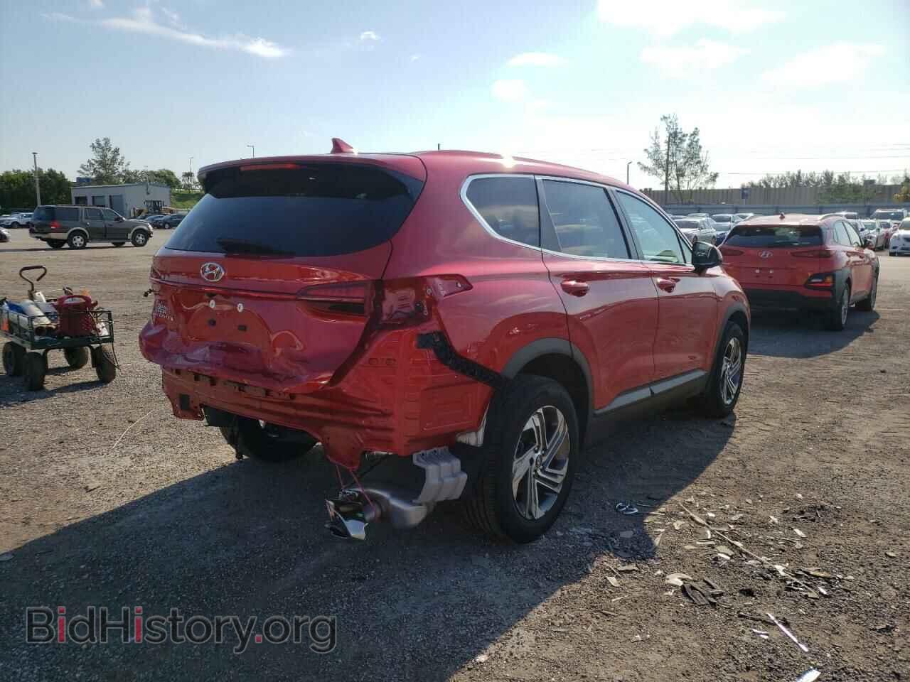 2021 HYUNDAI SANTA FE - VIN: 5NMS14AJ9MH357137 - Фото 4