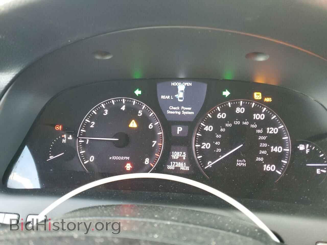 2008 LEXUS LS460 - VIN: JTHBL46F185078304 - Фото 9