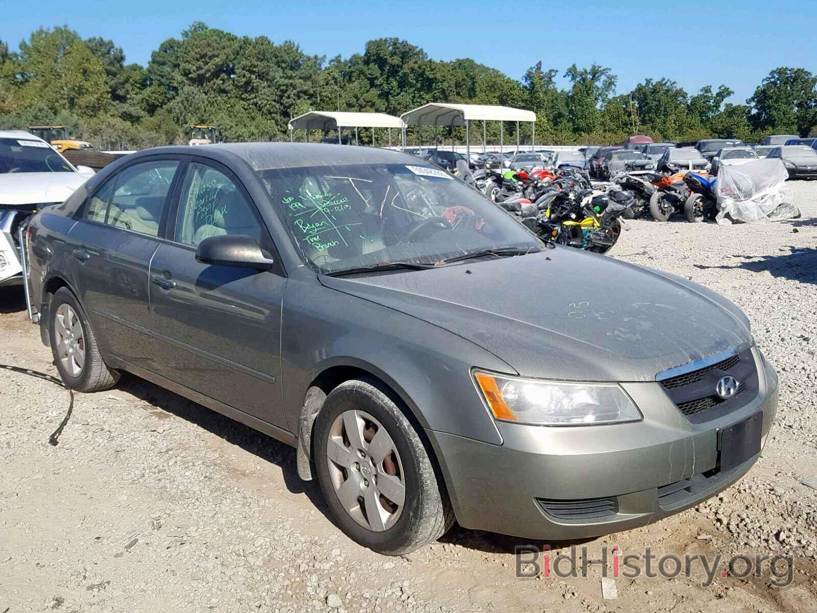 Photo 5NPET46F28H352155 - HYUNDAI SONATA 2008