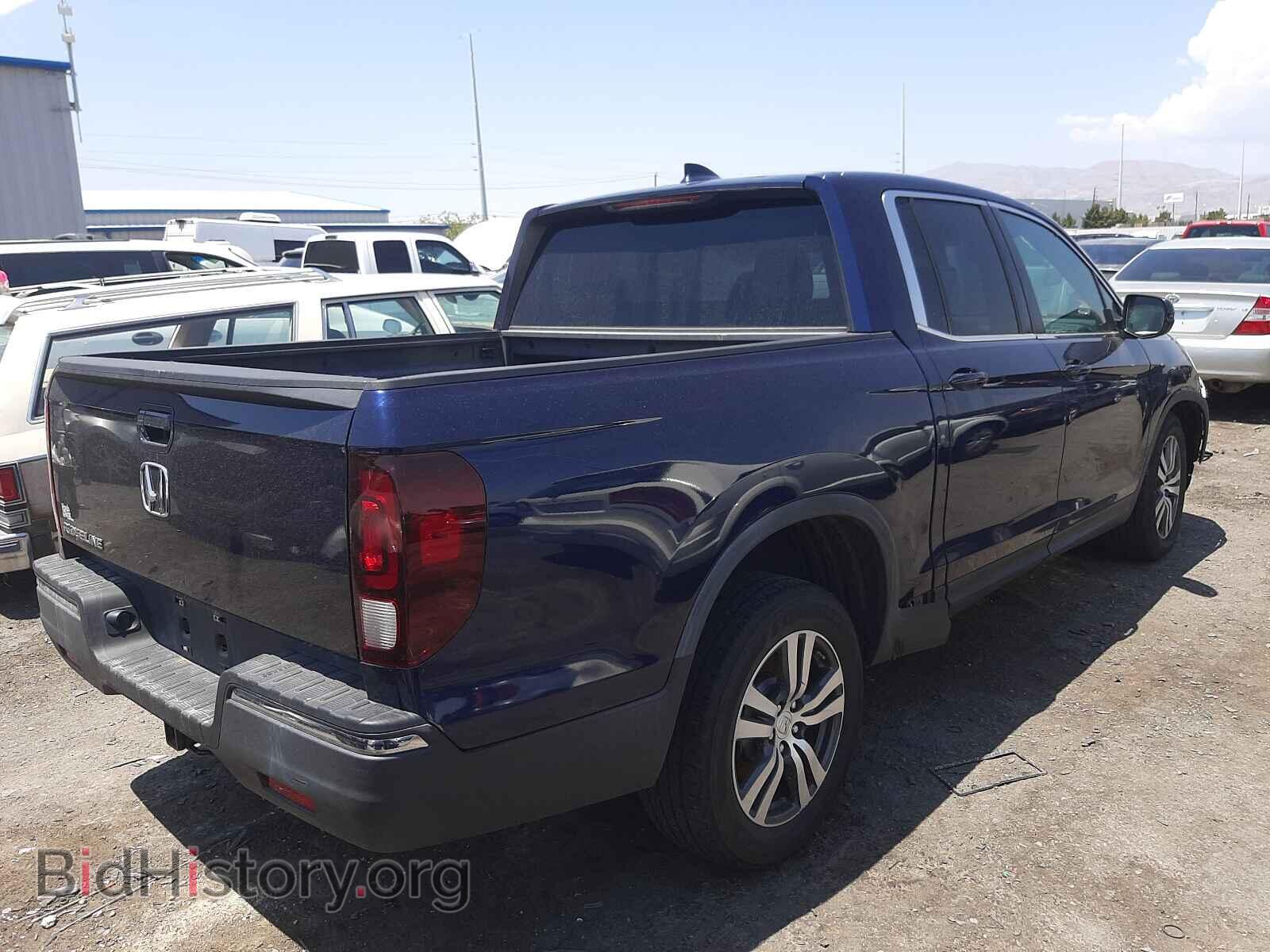 2017 HONDA RIDGELINE - VIN: 5FPYK2F48HB009729 - Фото 4