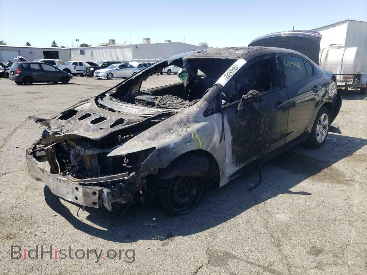 2013 HONDA CIVIC - VIN: 19XFB2F58DE291816 - Фото 2