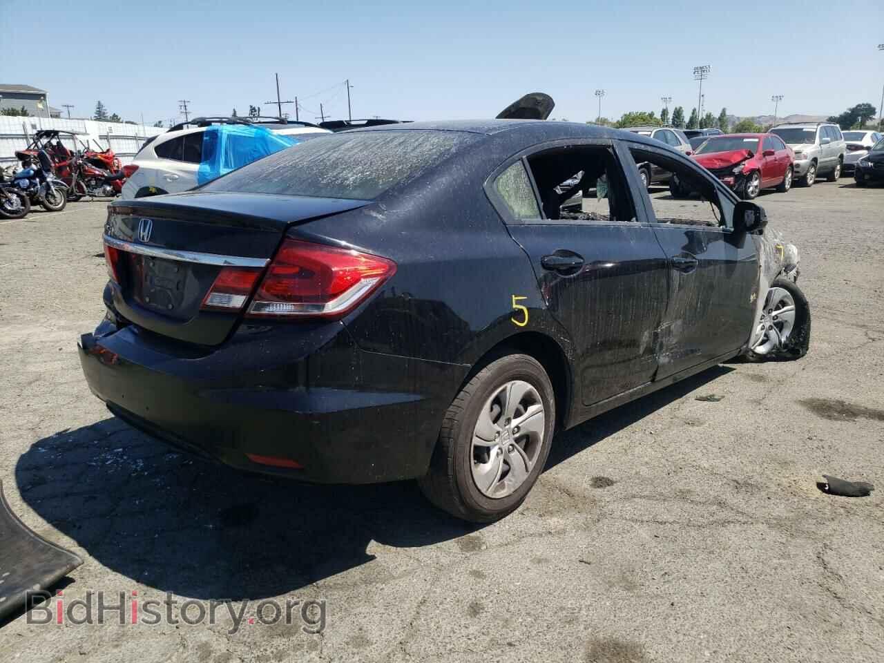 2013 HONDA CIVIC - VIN: 19XFB2F58DE291816 - Фото 4