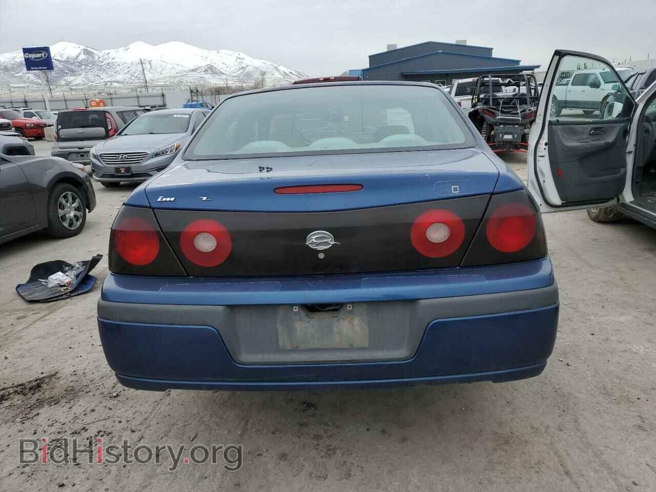 2005 CHEVROLET IMPALA - VIN: 2G1WF52E859368706 - Фото 6
