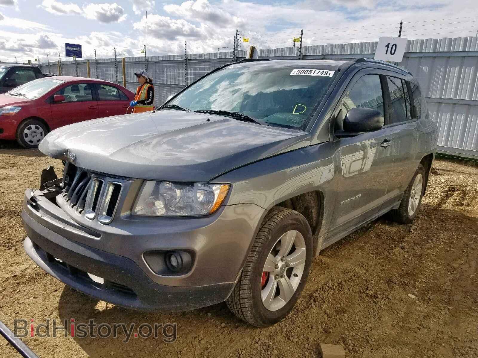 2012 JEEP COMPASS - VIN: 1C4NJDAB7CD620416 - Фото 2