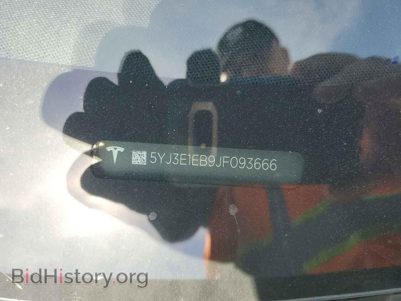2018 TESLA MODEL 3 - VIN: 5YJ3E1EB9JF093666 - Фото 12
