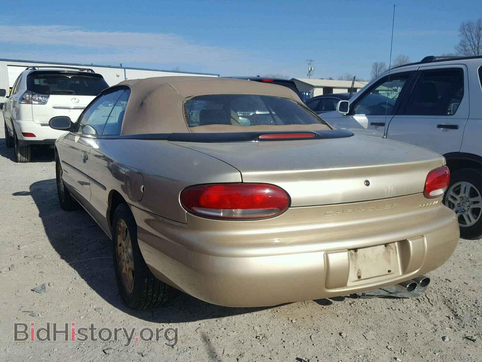 1998 CHRYSLER SEBRING - VIN: 3C3EL55H4WT324562 - Фото 3