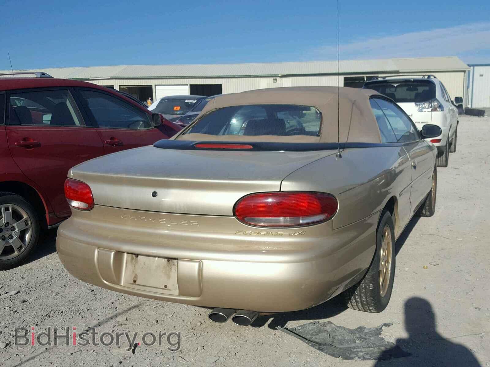 1998 CHRYSLER SEBRING - VIN: 3C3EL55H4WT324562 - Фото 4
