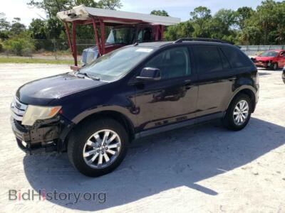 2007 Ford EDGE Edge SEL, purple — VIN 2FMDK38C67BB34561, Copart