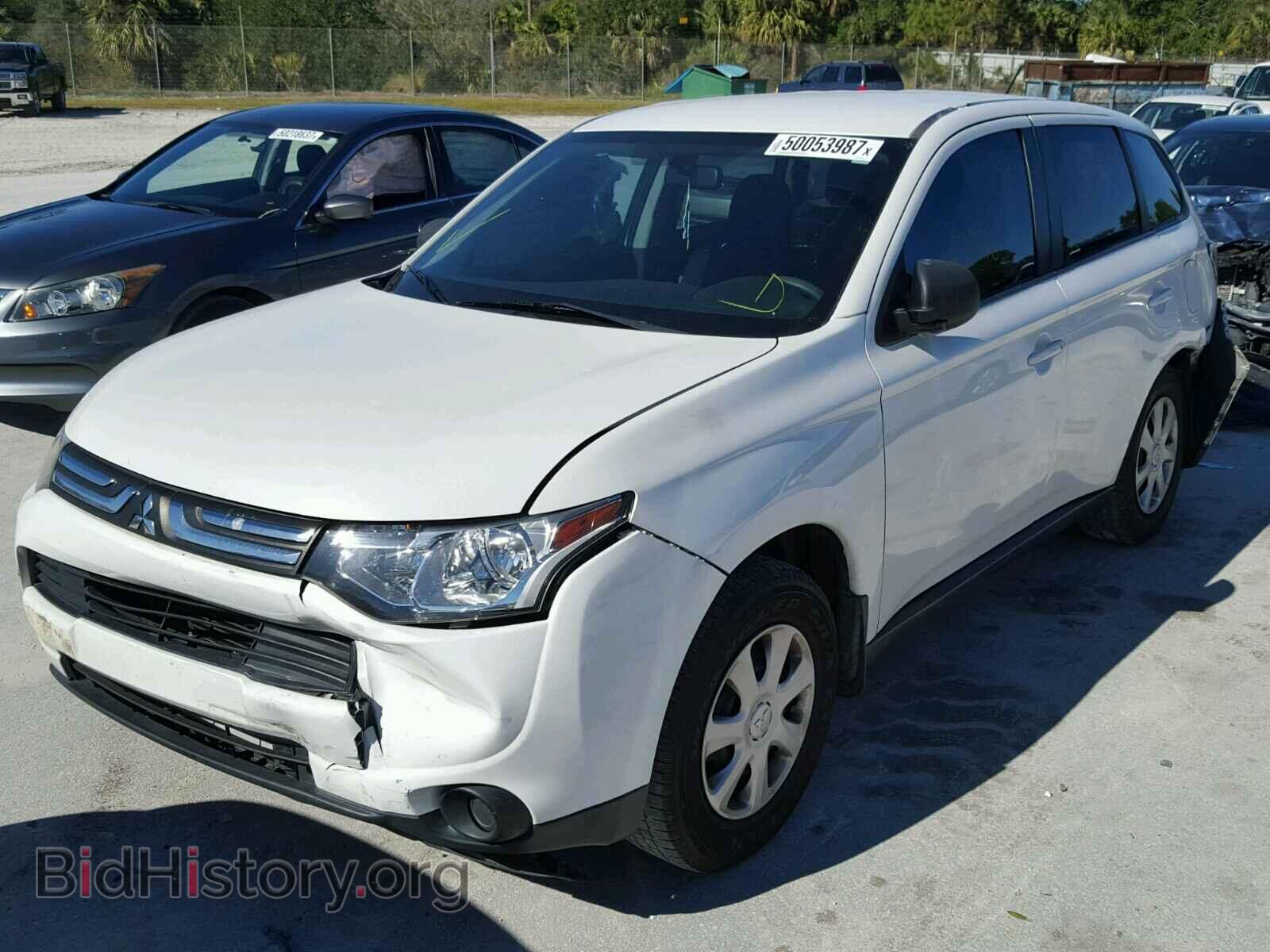 2014 MITSUBISHI OUTLANDER - VIN: JA4AD2A3XEZ006561 - Фото 2