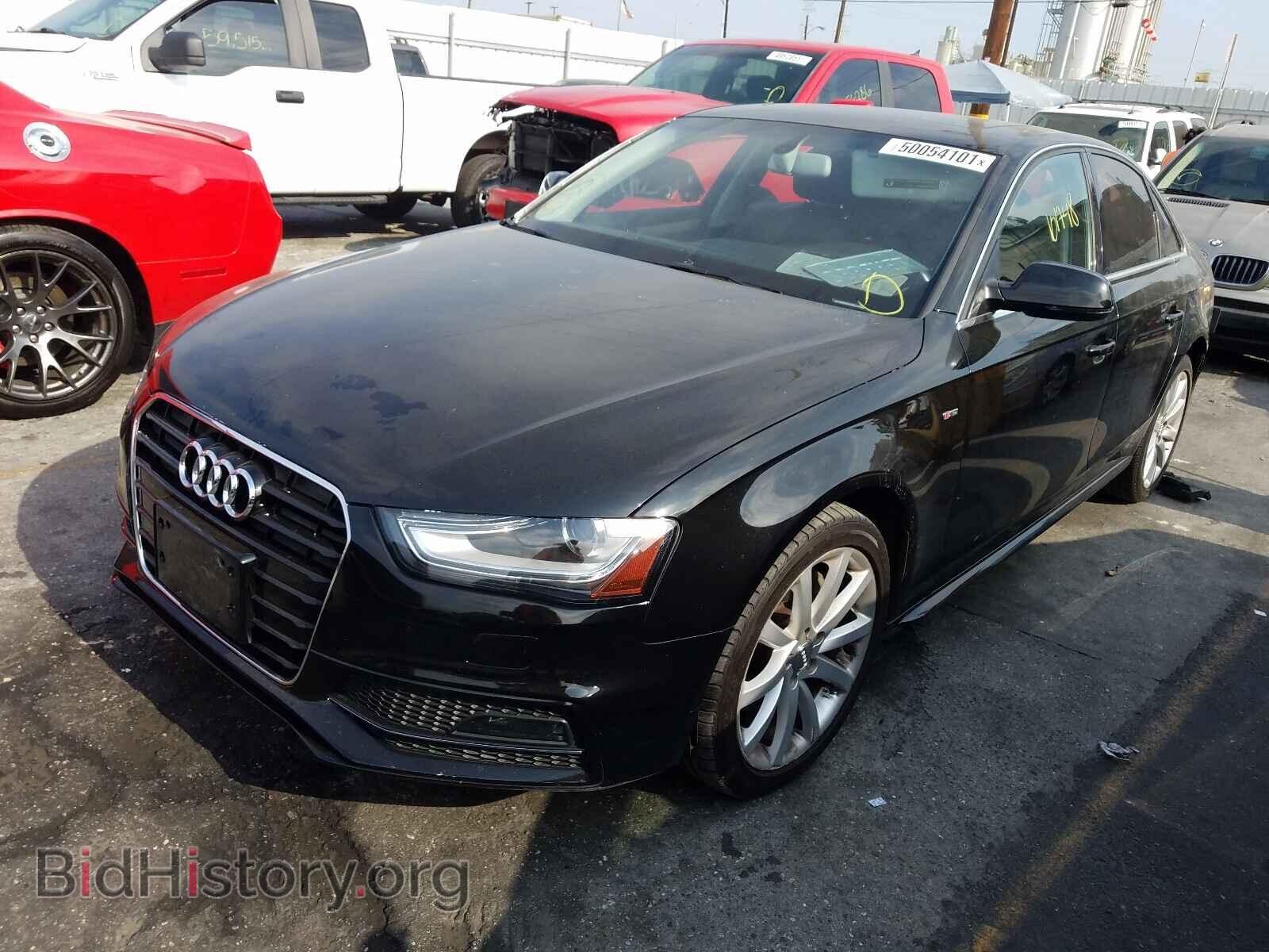 2014 AUDI A4 - VIN: WAUAFAFL1EA003899 - Фото 2