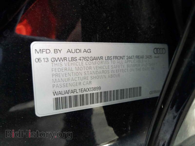 2014 Audi A4 (VIN WAUAFAFL1EA003899) — фото 10 из 10