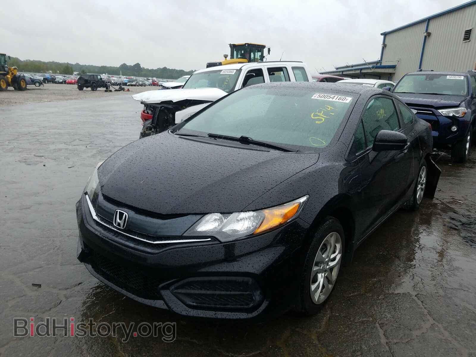 2014 HONDA CIVIC - VIN: 2HGFG3B51EH502584 - Фото 2