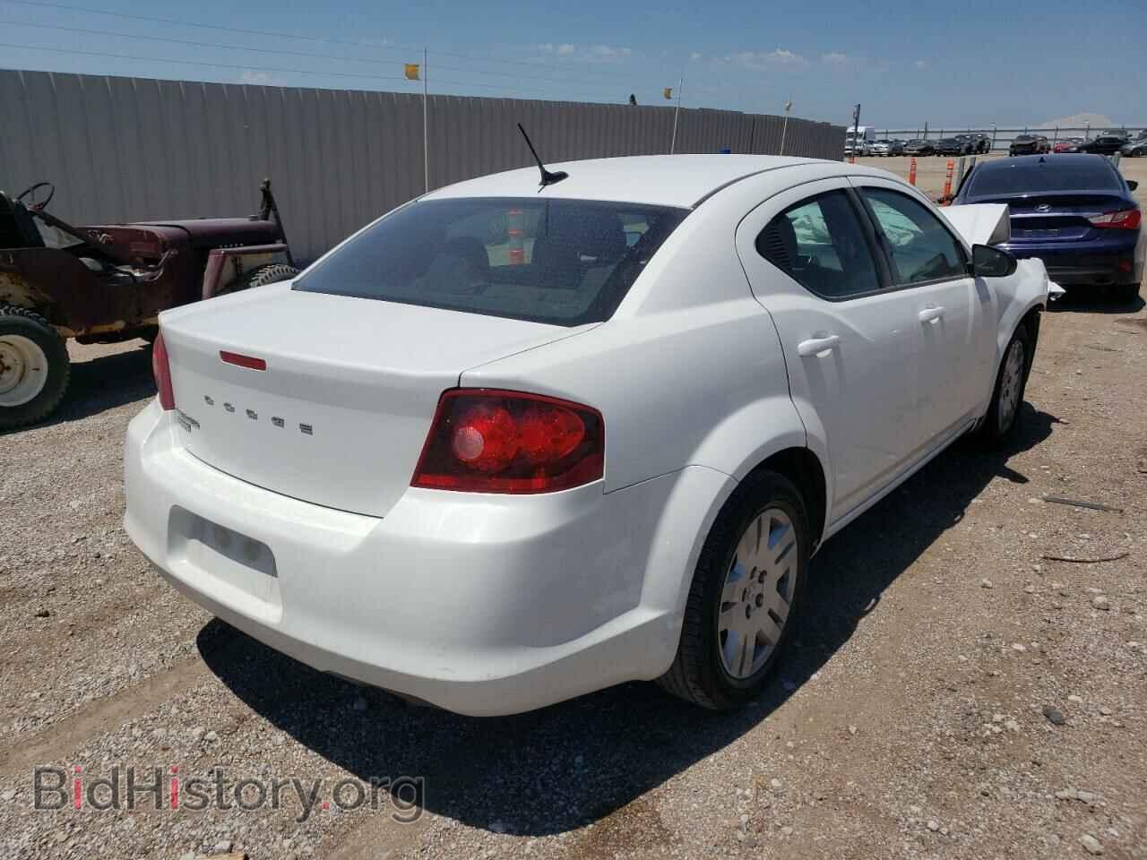 2014 DODGE AVENGER - VIN: 1C3CDZABXEN155384 - Фото 4