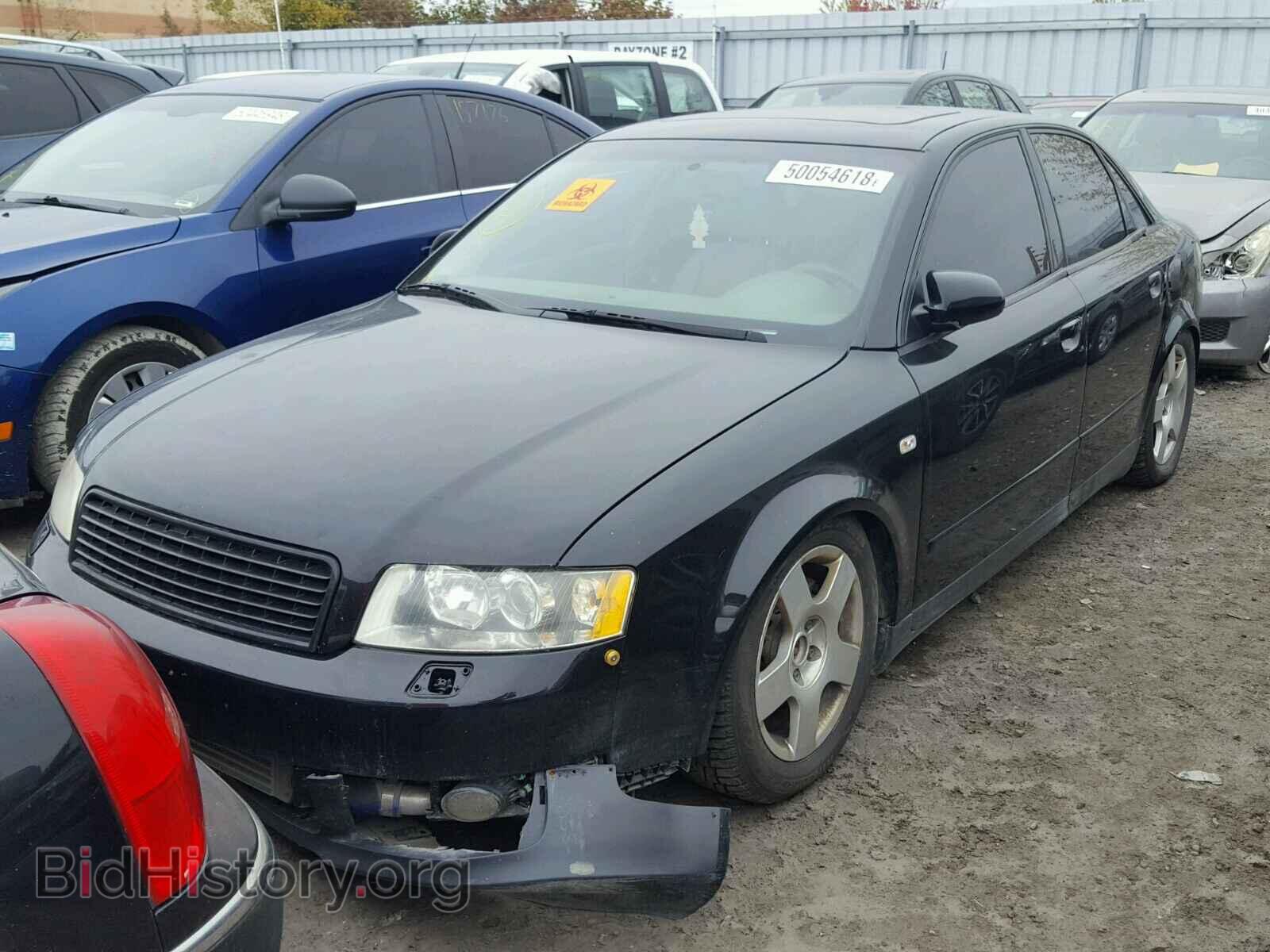 2002 AUDI A4 - VIN: WAULC68E42A060526 - Фото 2