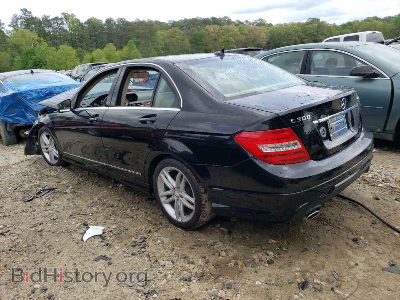 2012 MERCEDES-BENZ C-CLASS - VIN: WDDGF8BB8CR208241 - Фото 2