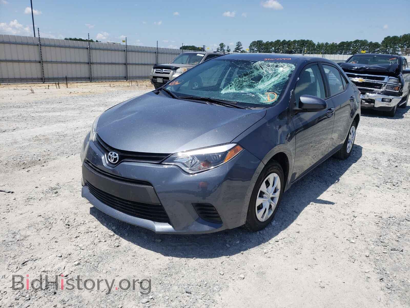 2014 TOYOTA COROLLA - VIN: 2T1BURHE2EC144910 - Фото 2