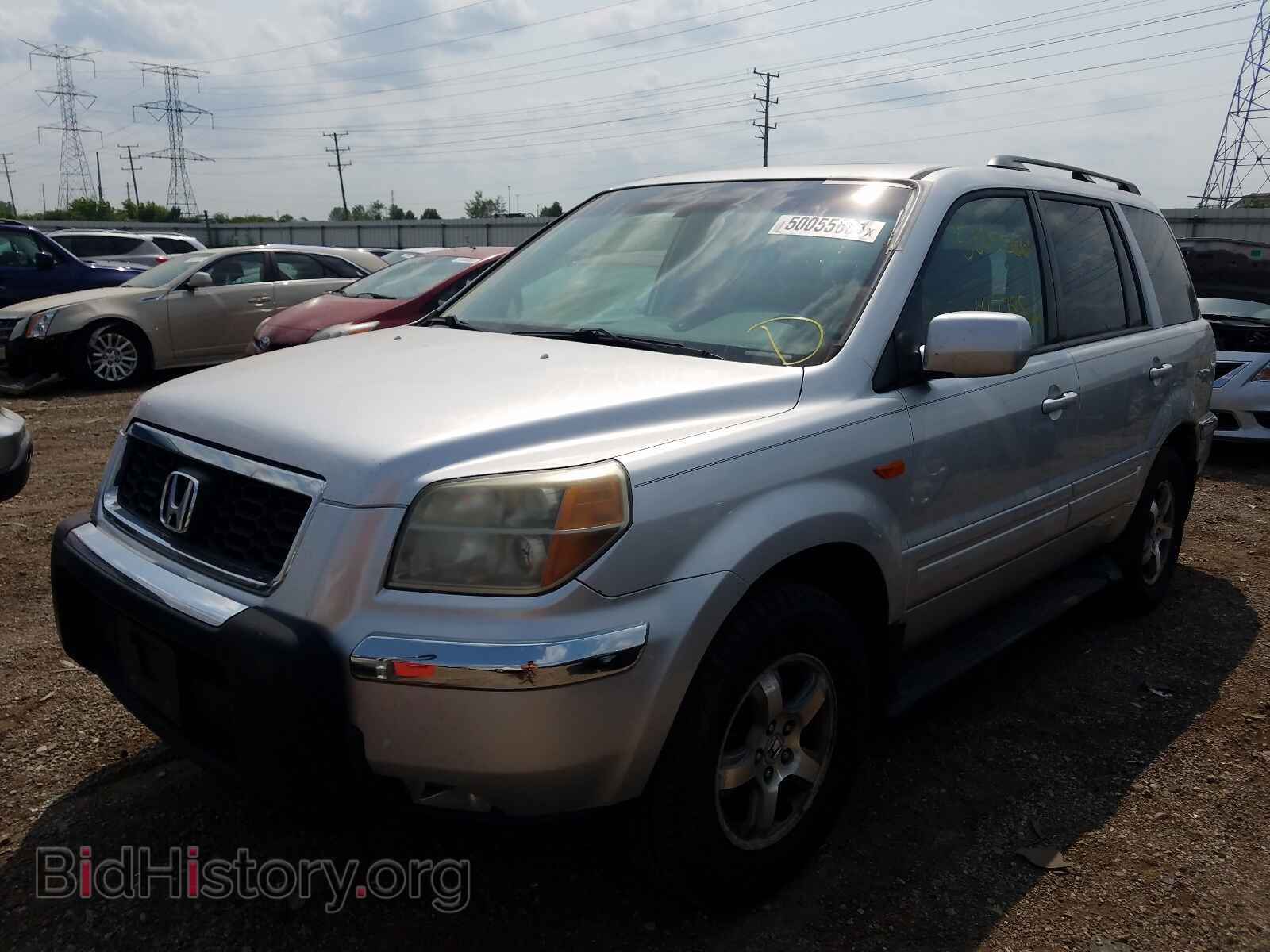 2006 HONDA PILOT - VIN: 5FNYF18736B016938 - Фото 2