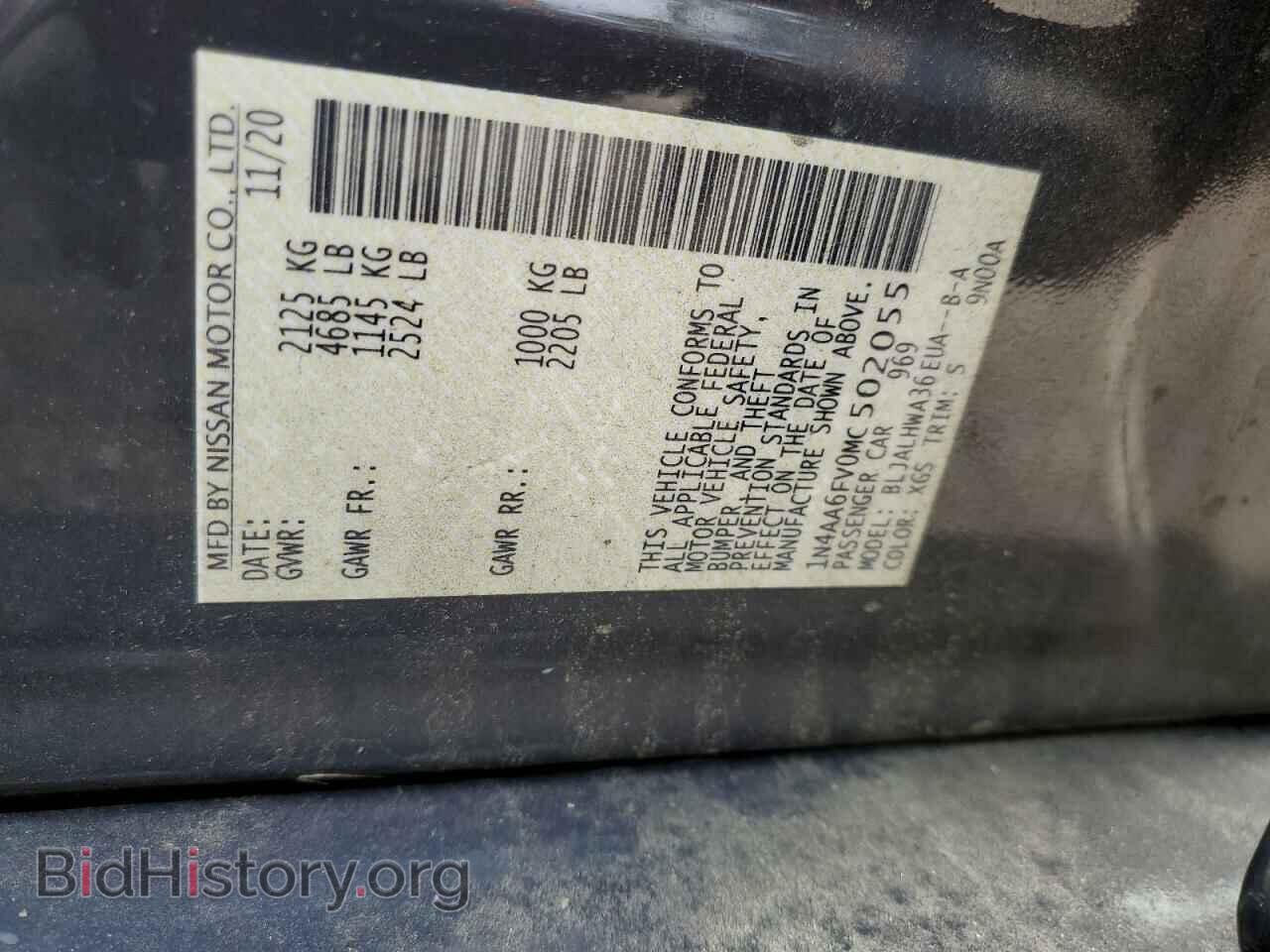 2021 NISSAN MAXIMA - VIN: 1N4AA6FV0MC502055 - Фото 13