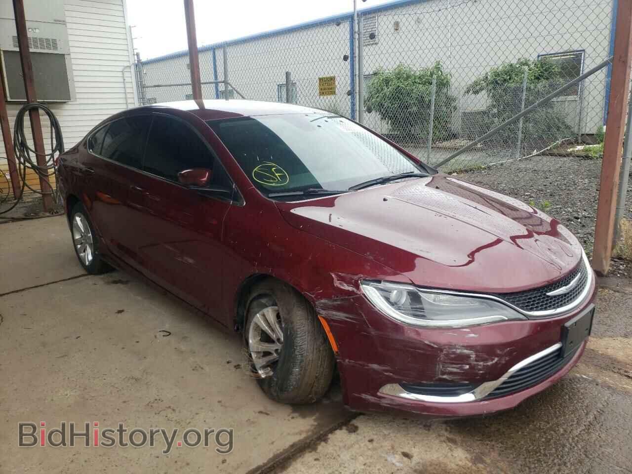 Фотография 1C3CCCAB6GN153540 - CHRYSLER 200 2016