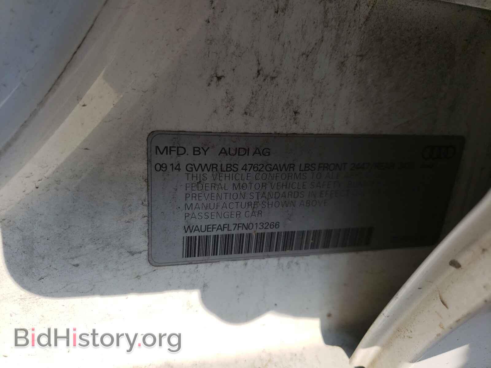 2015 AUDI A4 - VIN: WAUEFAFL7FN013266 - Фото 10