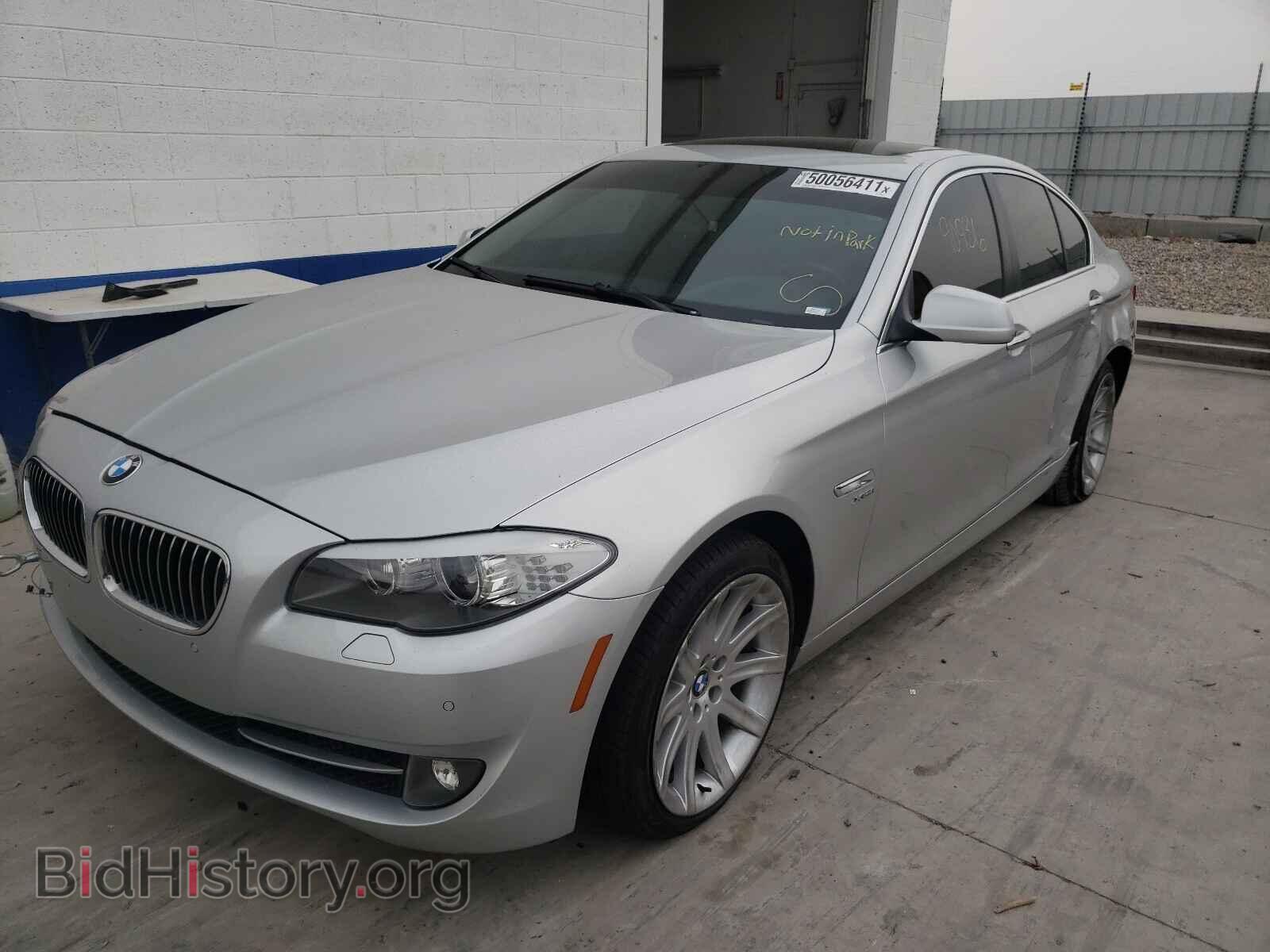 2012 BMW 5 SERIES - VIN: WBAXH5C55CDW03371 - Фото 2