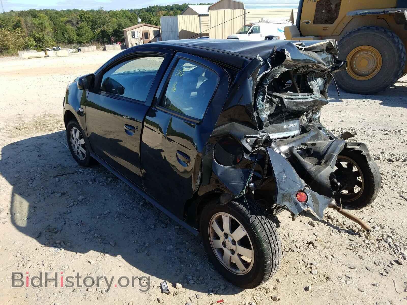 2014 MITSUBISHI MIRAGE - VIN: ML32A4HJ4EH025005 - Фото 3