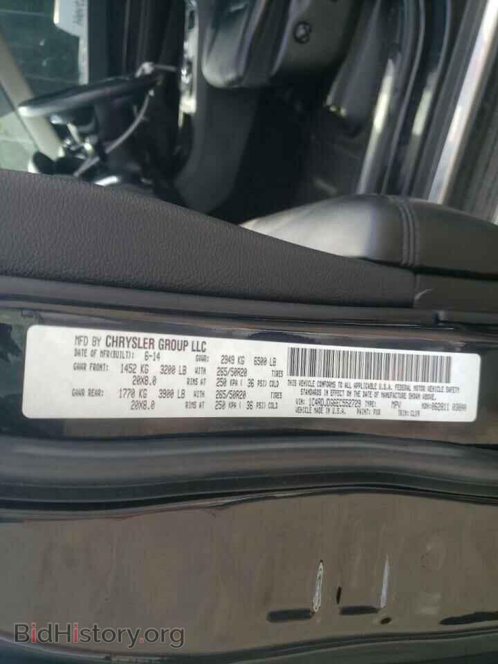 2014 DODGE DURANGO - VIN: 1C4RDJDG6EC552729 - Фото 10