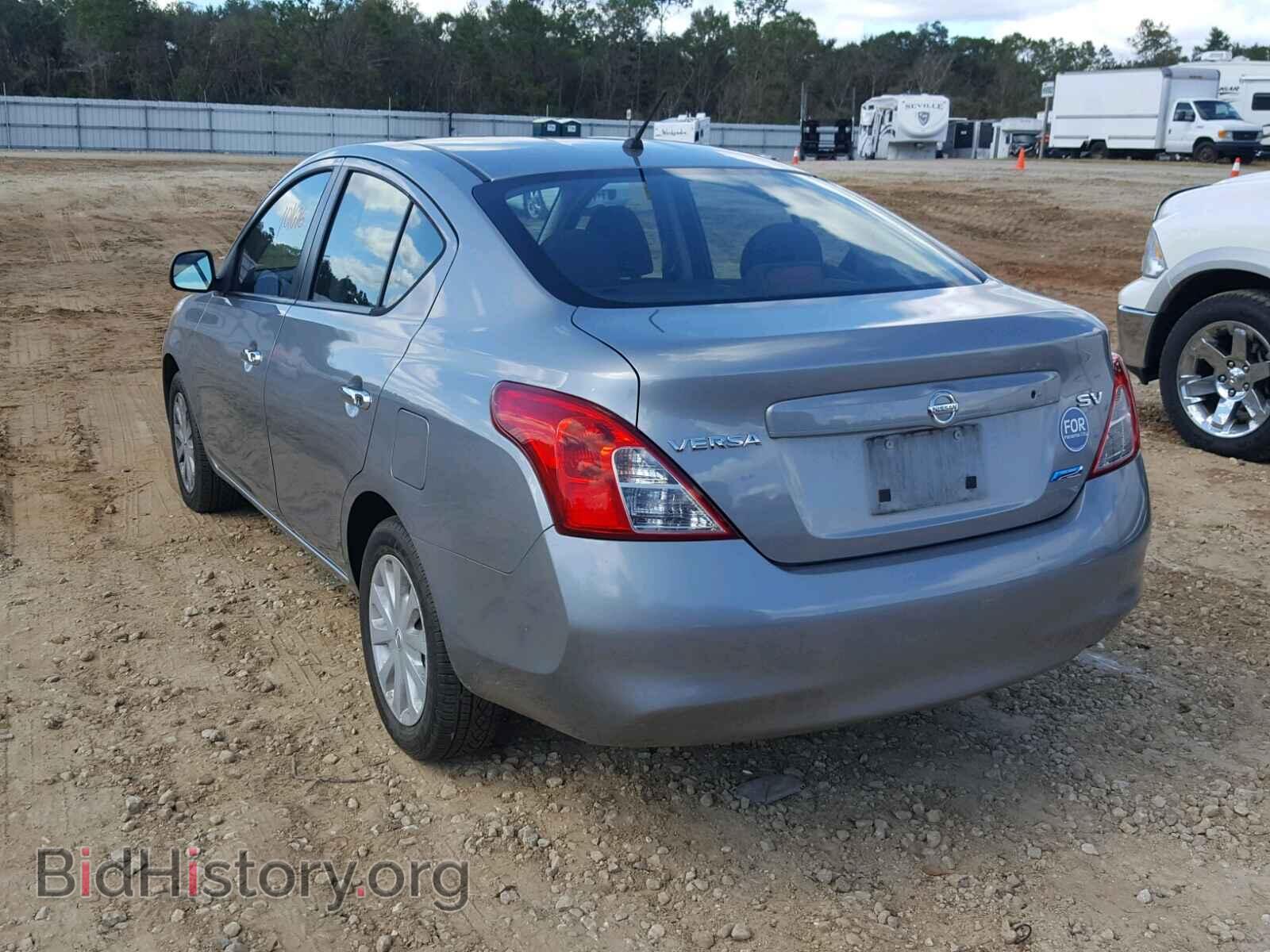 2012 NISSAN VERSA - VIN: 3N1CN7AP9CL841702 - Фото 3