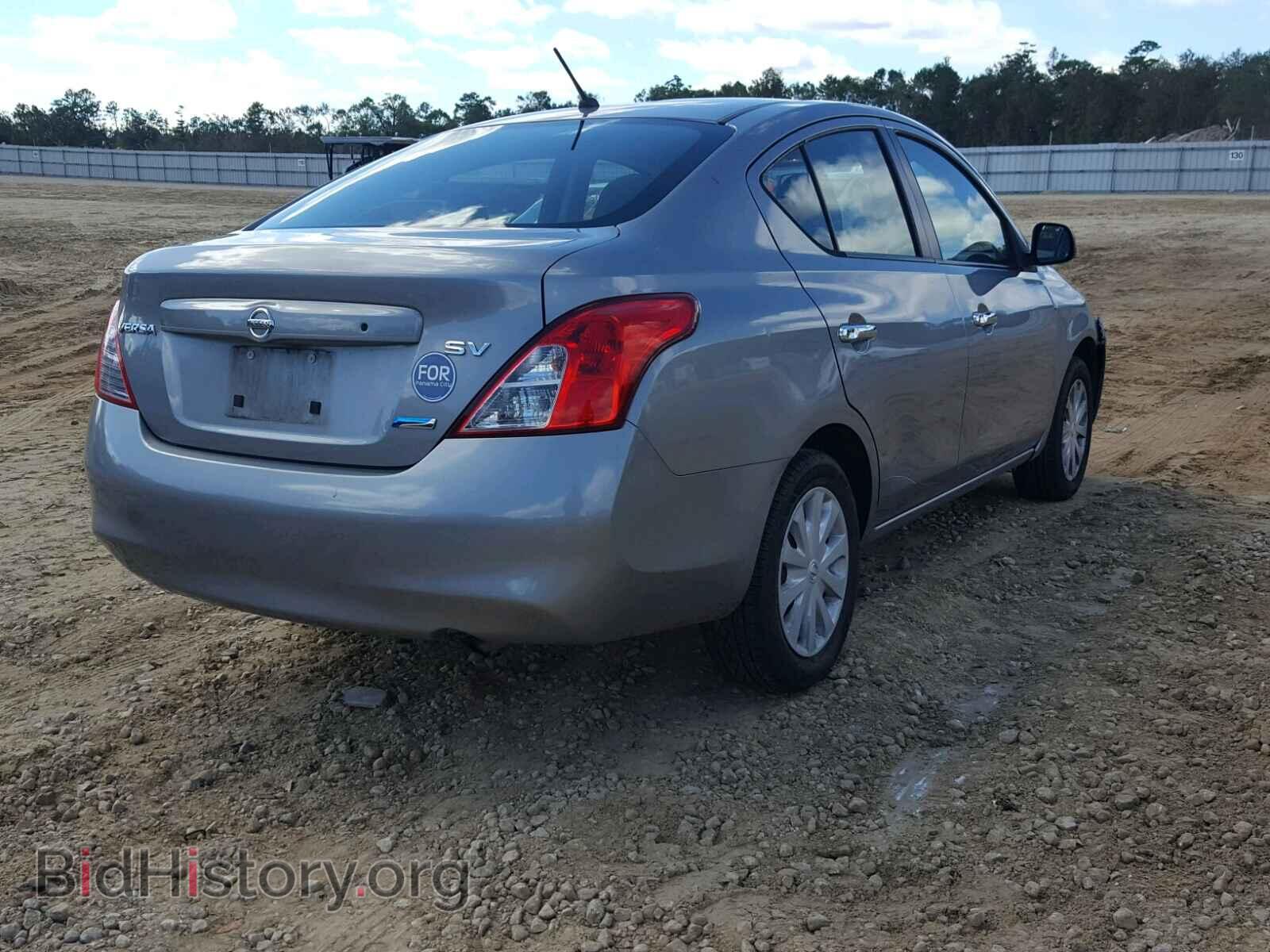 2012 NISSAN VERSA - VIN: 3N1CN7AP9CL841702 - Фото 4