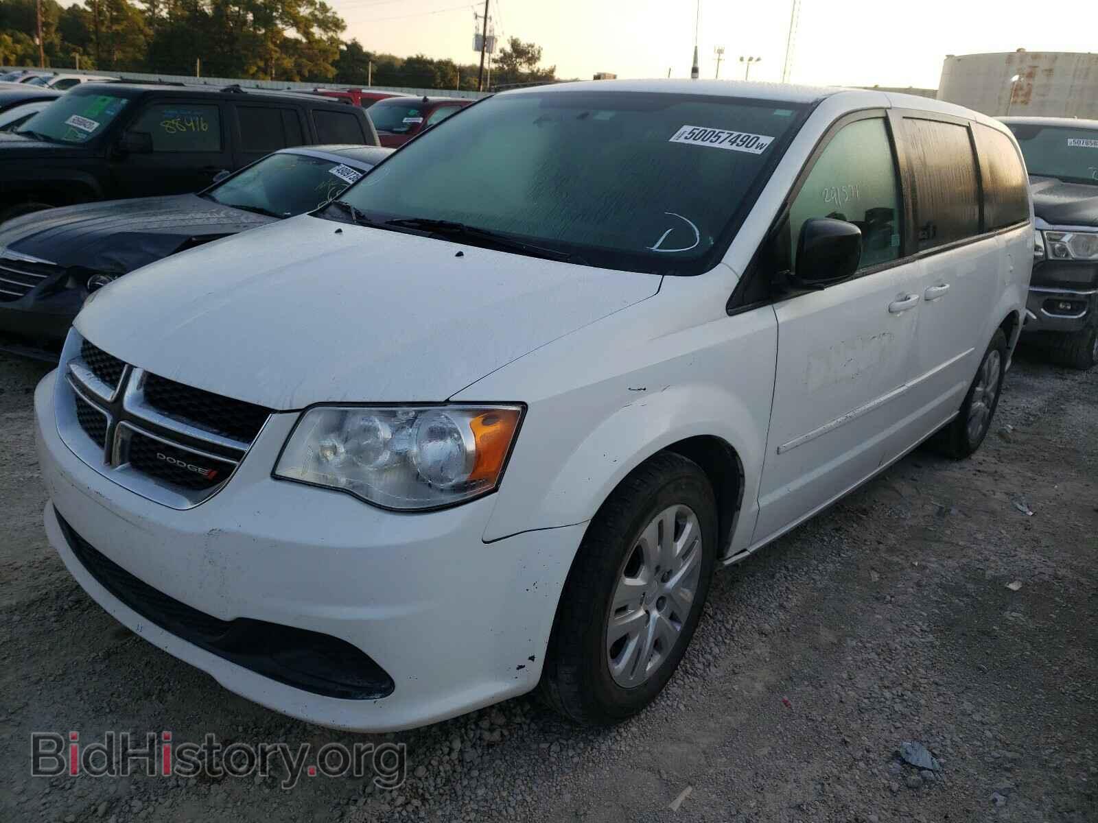 2016 DODGE CARAVAN - VIN: 2C4RDGBG4GR371760 - Фото 2