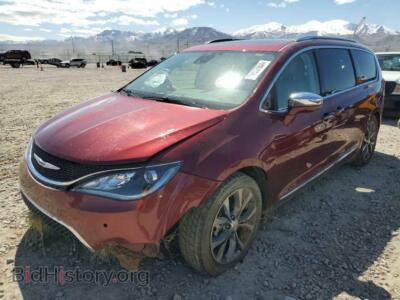 2017 Chrysler PACIFICA Limited, burgundy — VIN 2C4RC1GG2HR803966, Copart