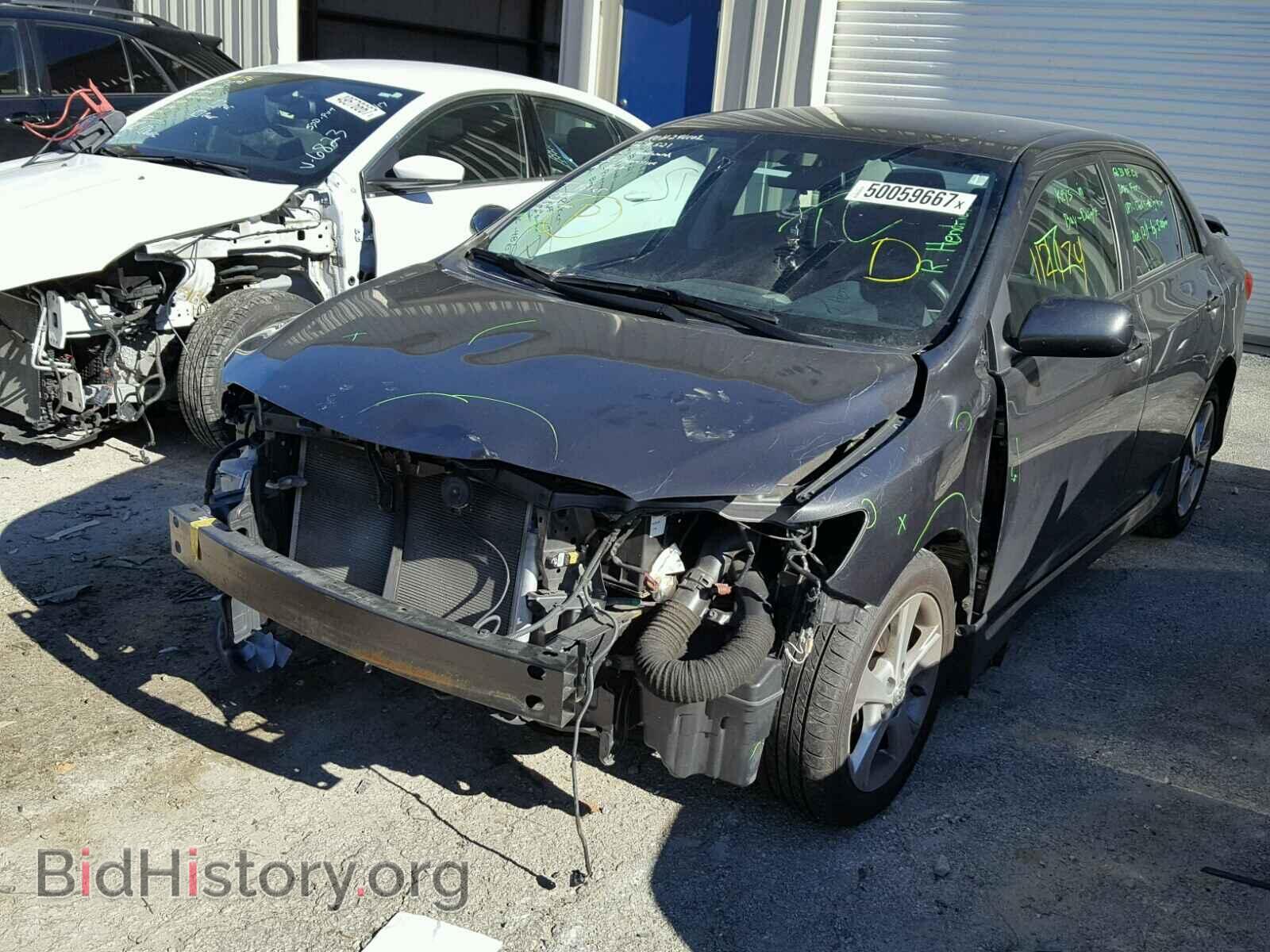 2011 TOYOTA COROLLA BA - VIN: 2T1BU4EEXBC536830 - Фото 2