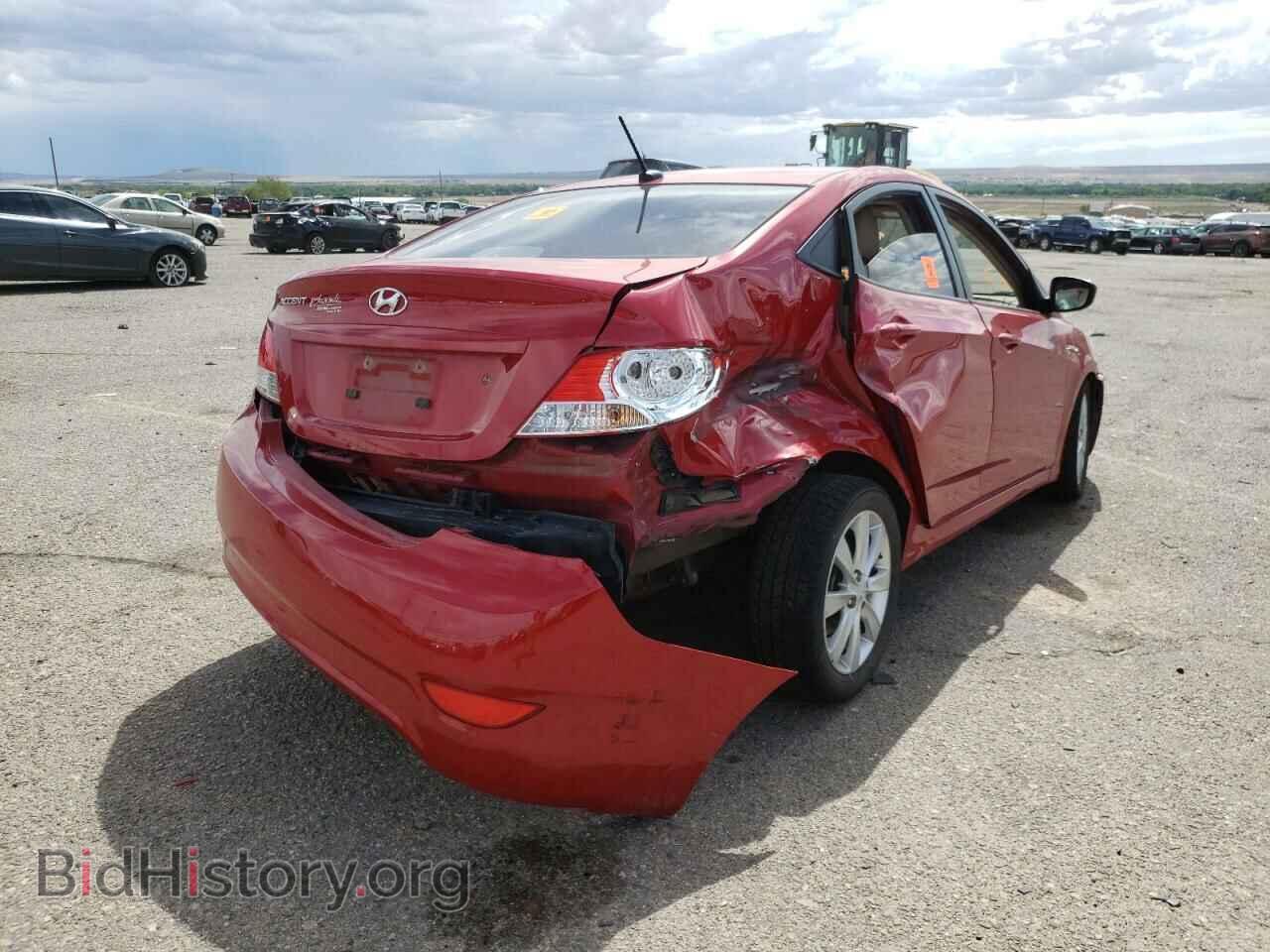 2012 HYUNDAI ACCENT - VIN: KMHCU4AE6CU056262 - Фото 4