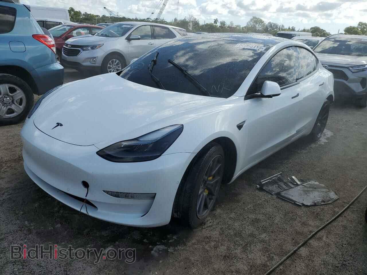 Фотография 5YJ3E1EA3MF047214 - TESLA MODEL 3 2021