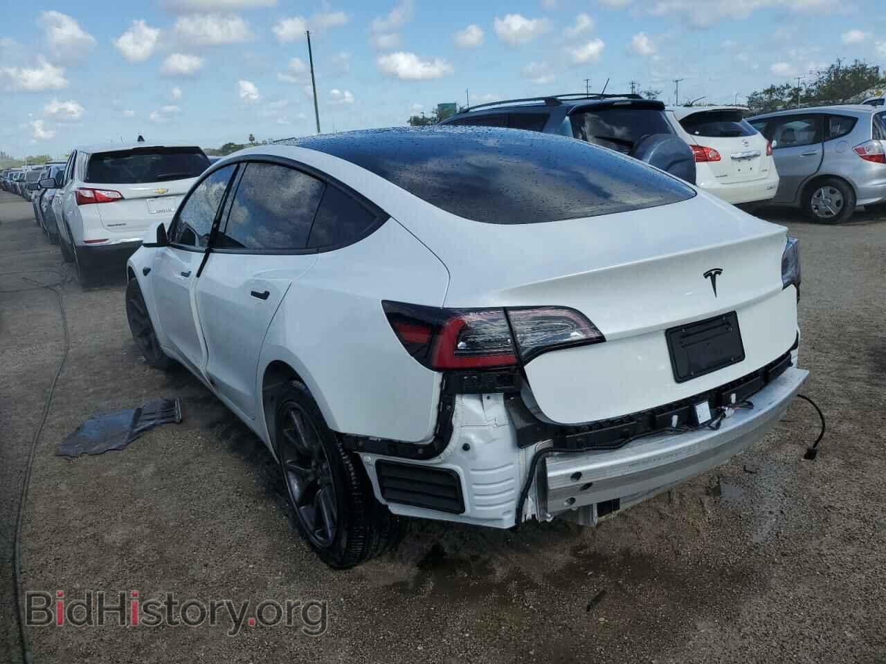 2021 TESLA MODEL 3 - VIN: 5YJ3E1EA3MF047214 - Фото 2