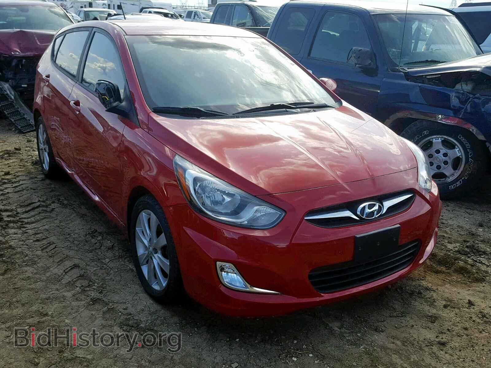 Photo KMHCU5AE2CU017576 - HYUNDAI ACCENT 2012