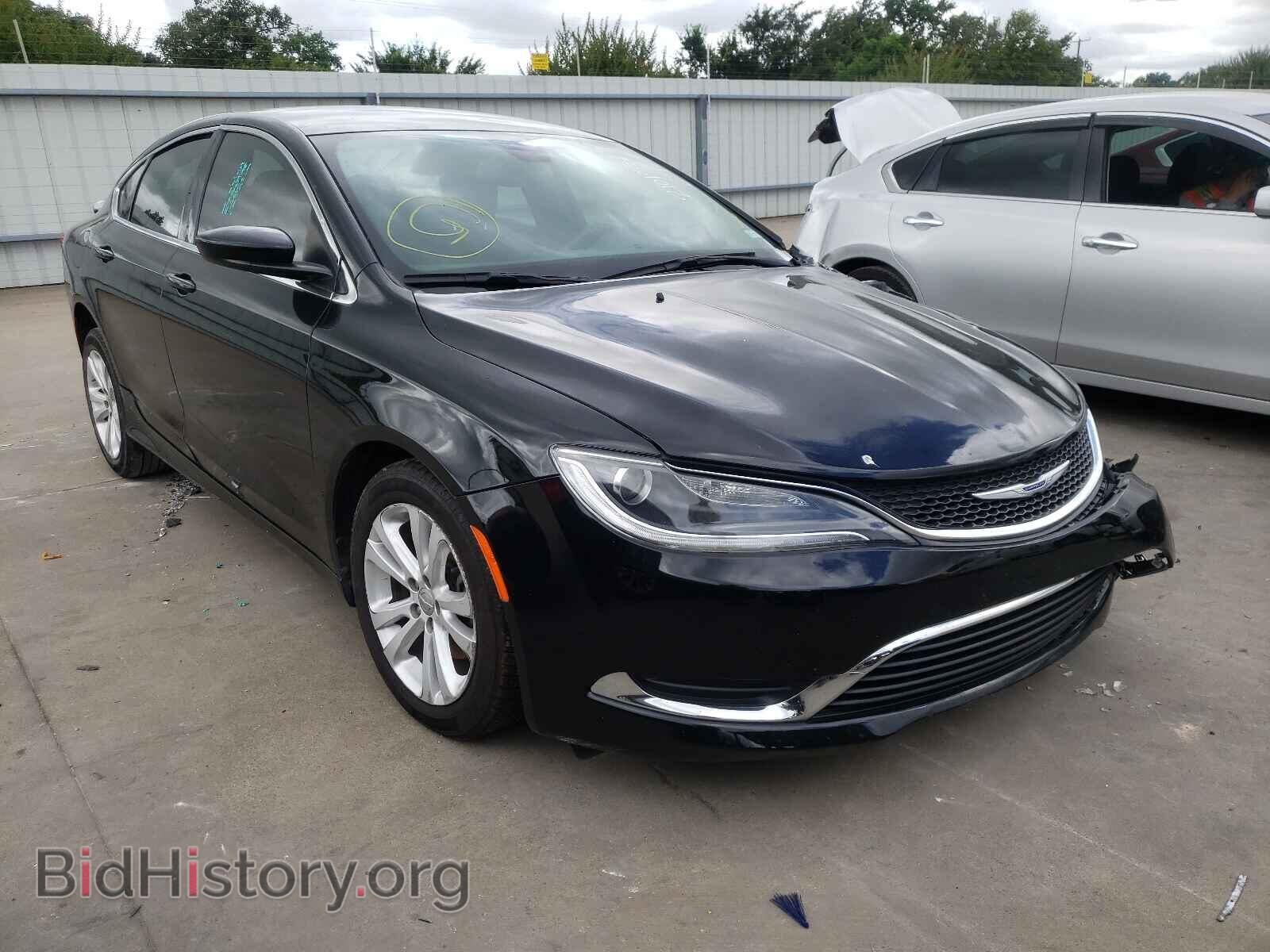 Фотография 1C3CCCABXFN706365 - CHRYSLER 200 2015