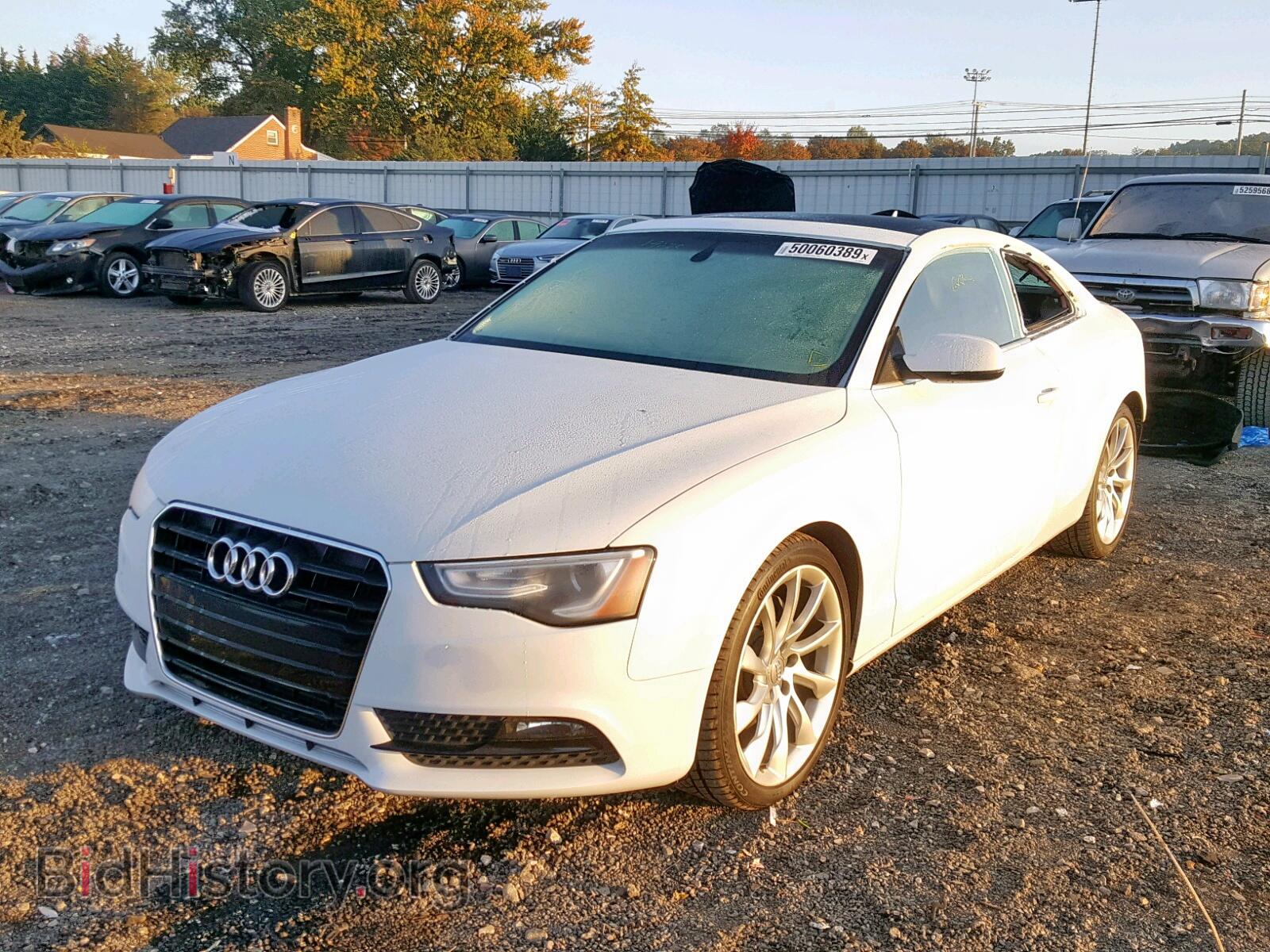 2013 AUDI A5 PREMIUM - VIN: WAULFAFR9DA004407 - Photo 2