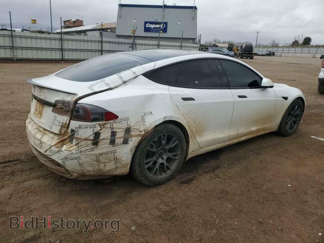 2022 TESLA MODEL S - VIN: 5YJSA1E69NF461067 - Photo 3
