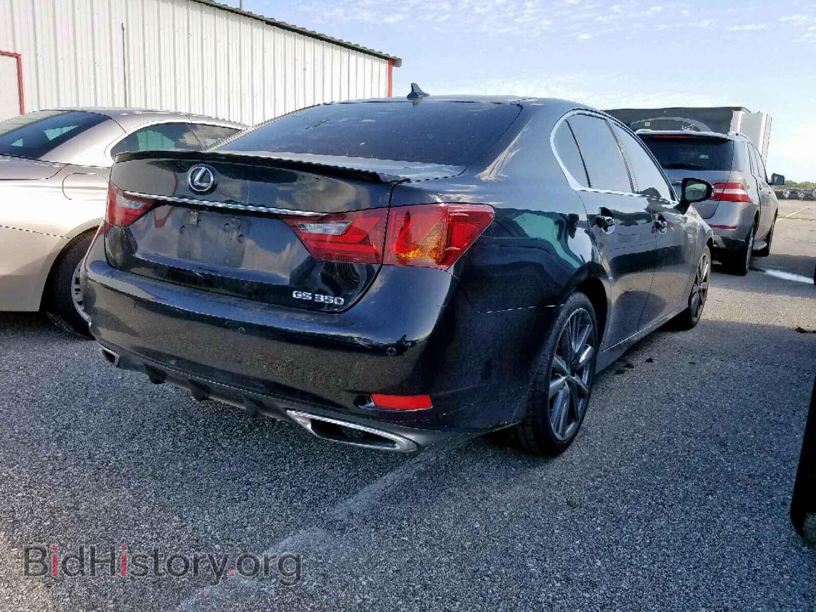 2013 LEXUS GS350 - VIN: JTHBE1BL0D5016326 - Фото 4