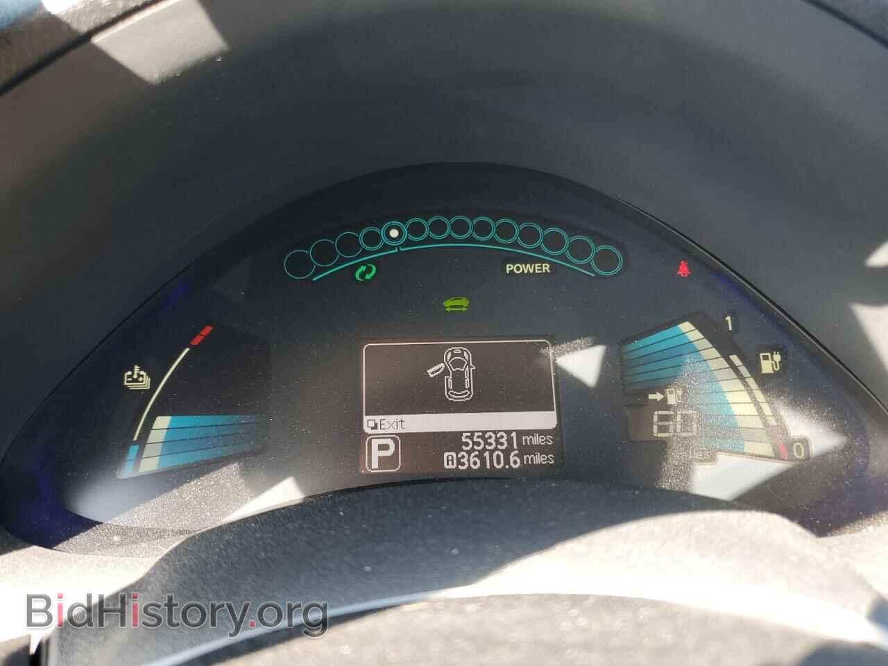 2014 NISSAN LEAF - VIN: 1N4AZ0CP2EC336151 - Фото 9