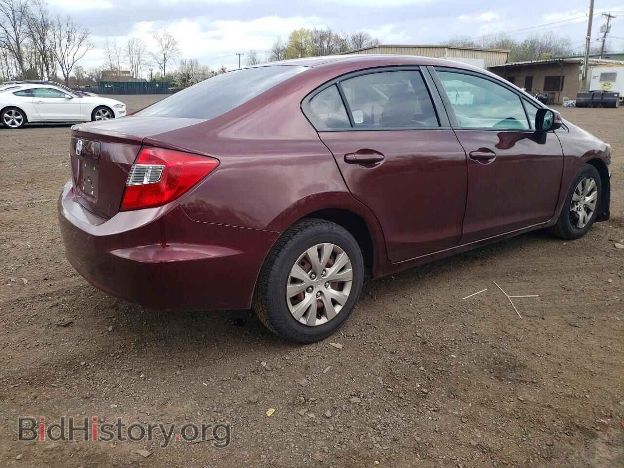 2012 HONDA CIVIC - VIN: 2HGFB2F55CH553733 - Фото 3