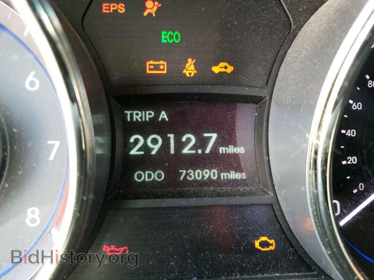 2012 HYUNDAI SONATA - VIN: 5NPEC4AB5CH387429 - Фото 8